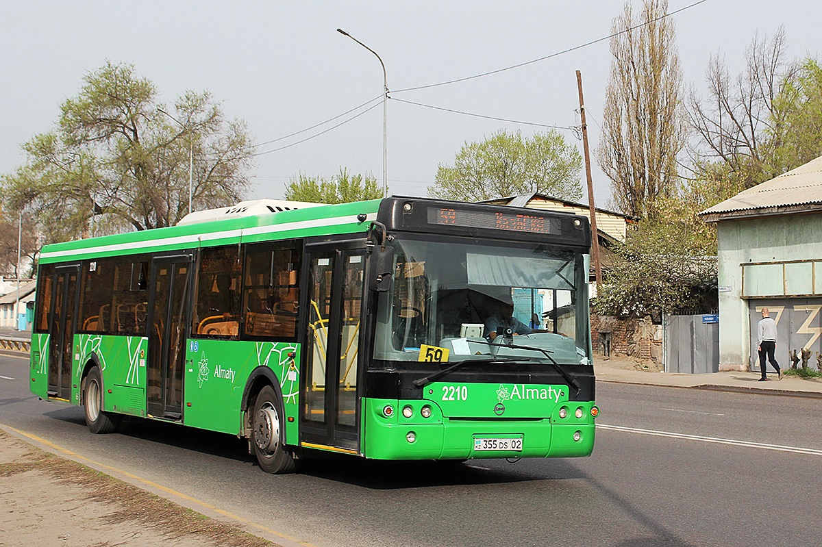 Алматы, ЛиАЗ-5292.65 № 2210