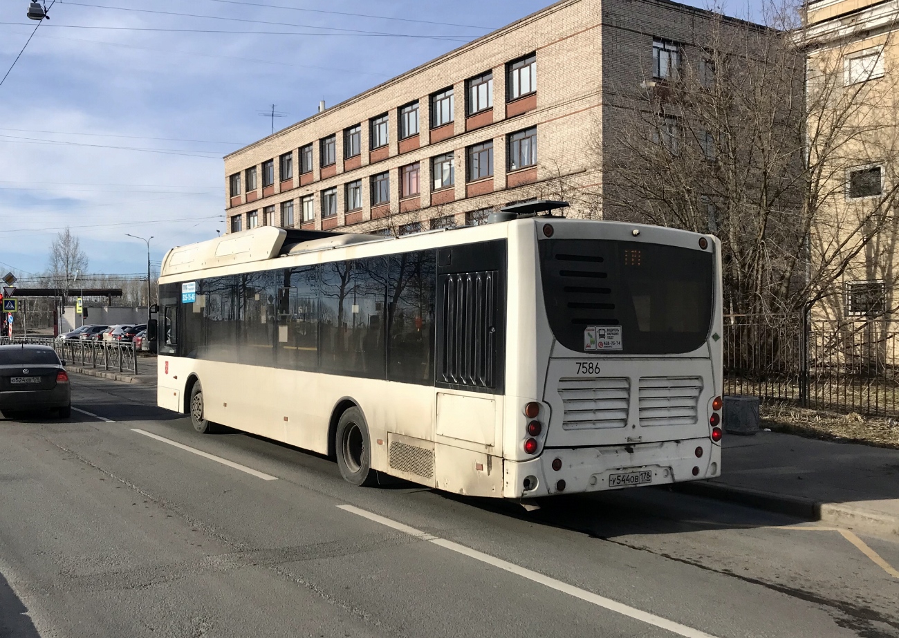 Санкт-Петербург, Volgabus-5270.G2 (CNG) № 7586