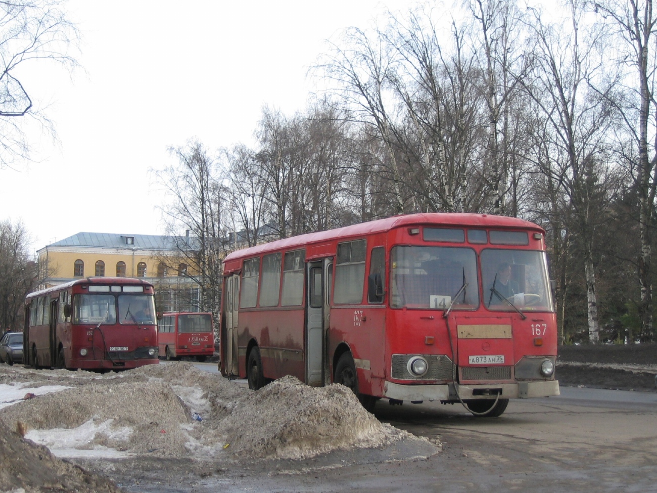 Вологодская область, ЛиАЗ-677М № 167