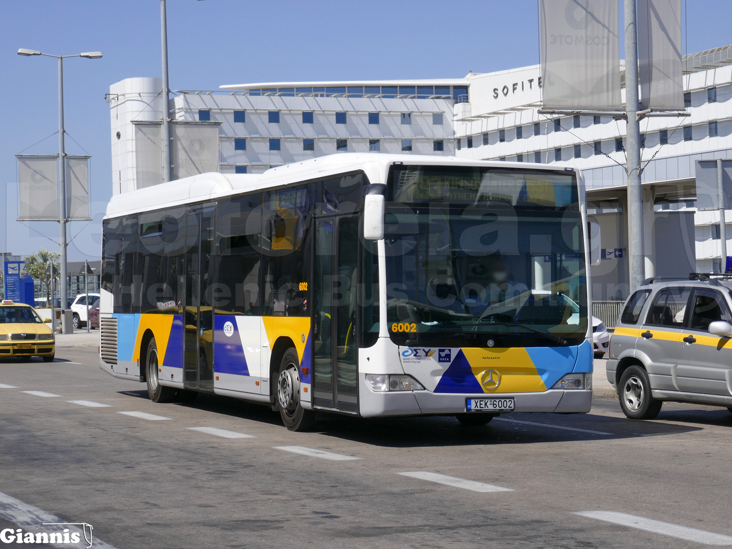 Греция, Mercedes-Benz O530LE Citaro facelift LE № 6002