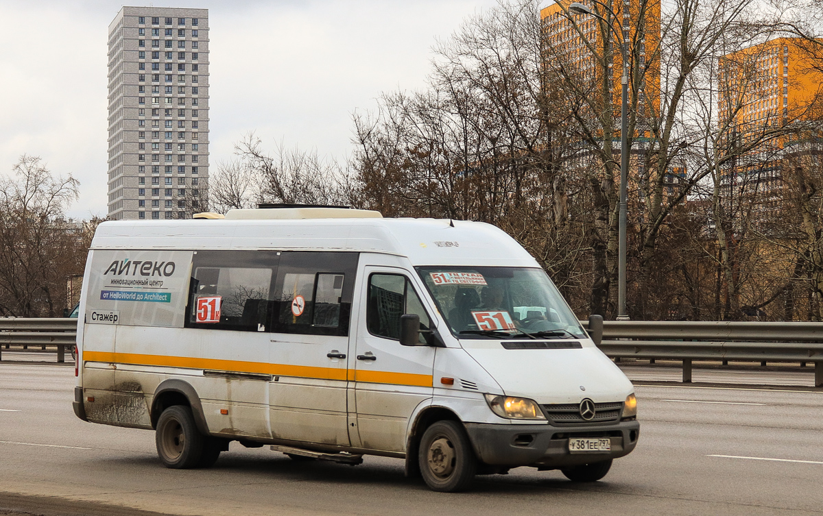 Московская область, Луидор-223237 (MB Sprinter Classic) № У 381 ЕЕ 797