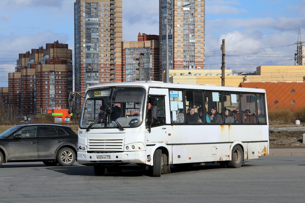 Санкт-Петербург, ПАЗ-320412-05 № 9113