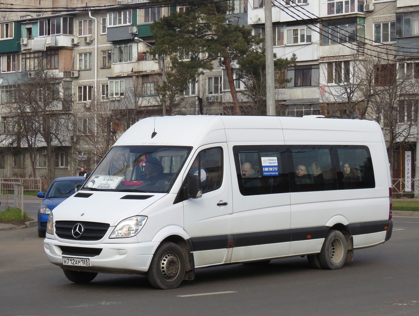 Краснодарский край, Луидор-22360C (MB Sprinter) № Н 712 АР 123