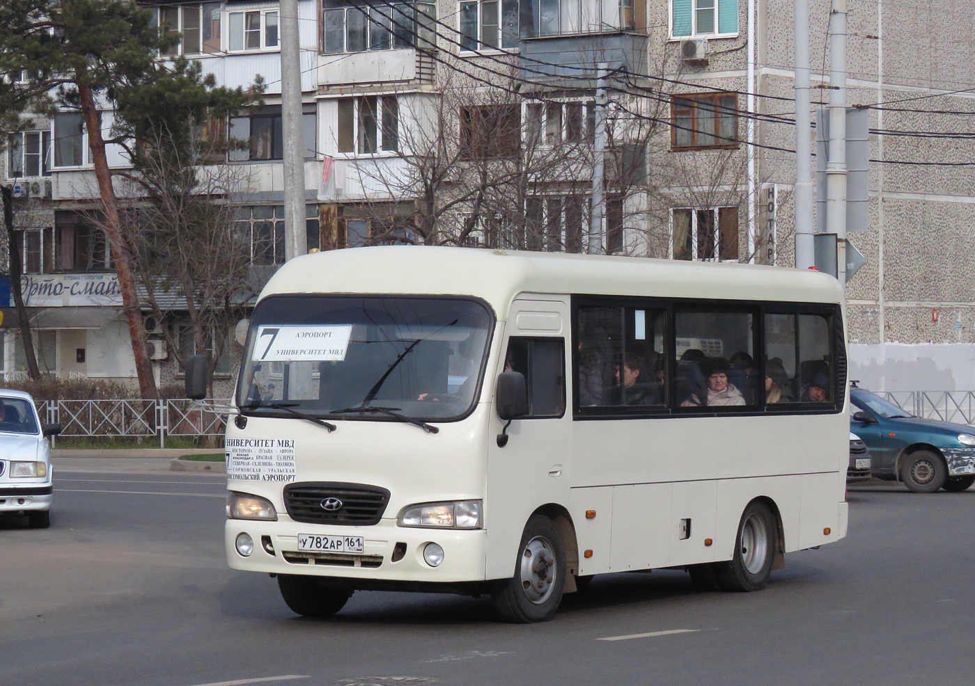 Краснодарский край, Hyundai County SWB C08 (РЗГА) № У 782 АР 161