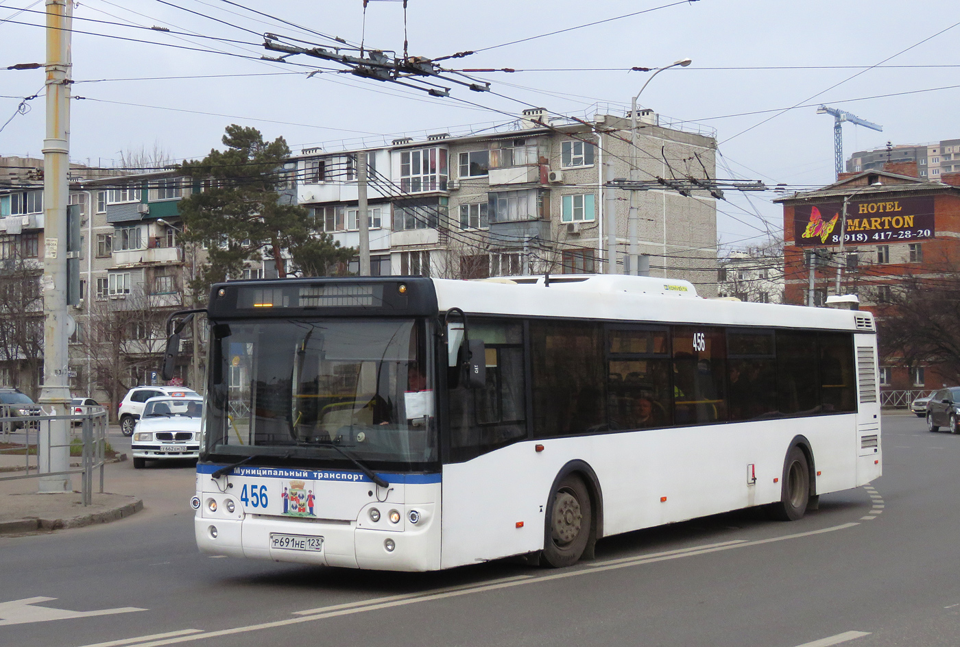 Краснодарский край, ЛиАЗ-5292.22 (2-2-0) № 456