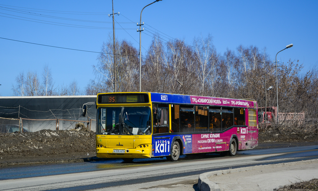 Новосибирская область, МАЗ-103.469 № В 328 ОВ 54