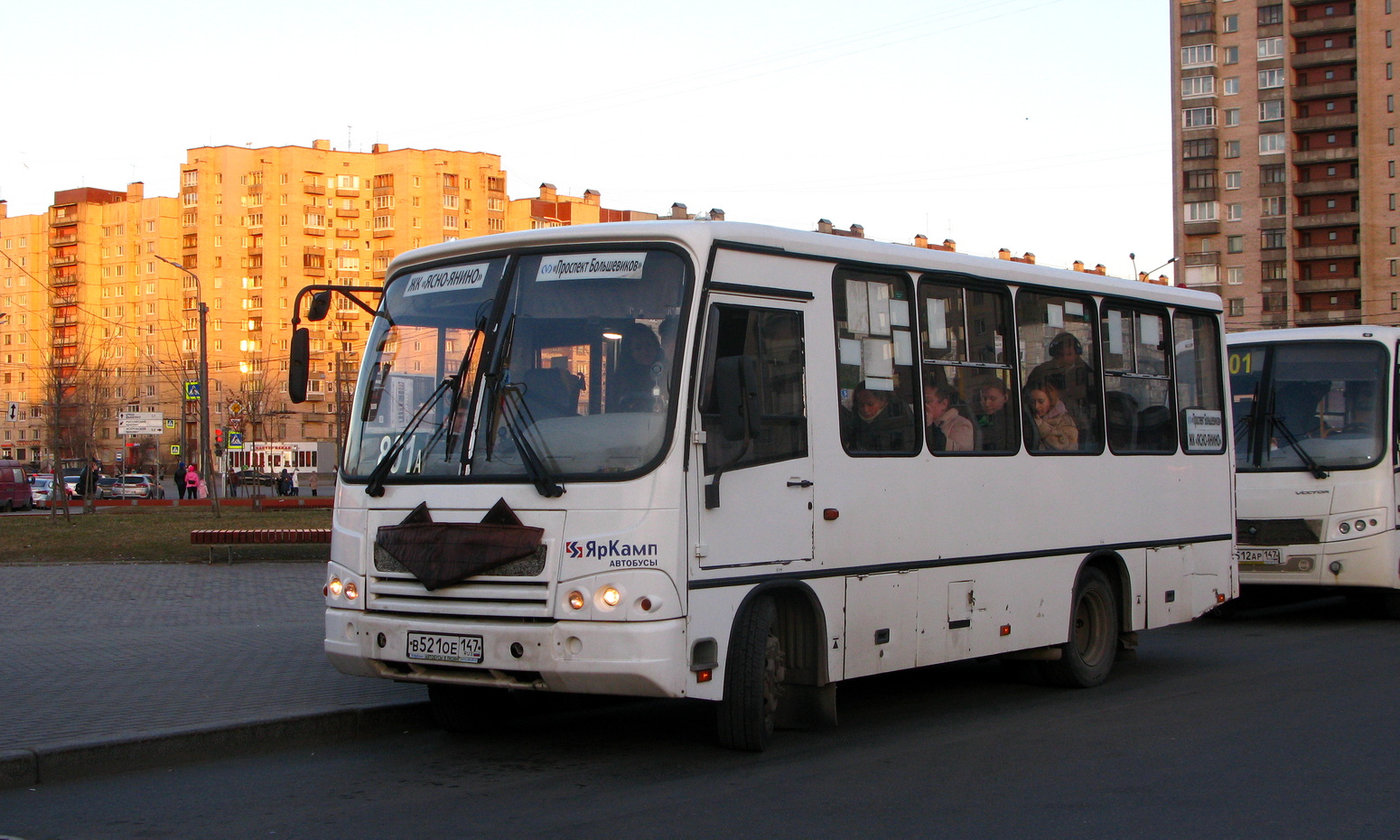 Ленинградская область, ПАЗ-320402-05 № В 521 ОЕ 147