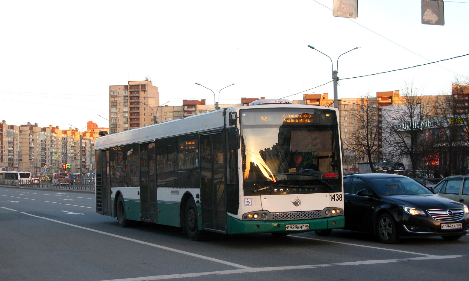 Санкт-Петербург, Волжанин-5270-20-06 "СитиРитм-12" № 1438