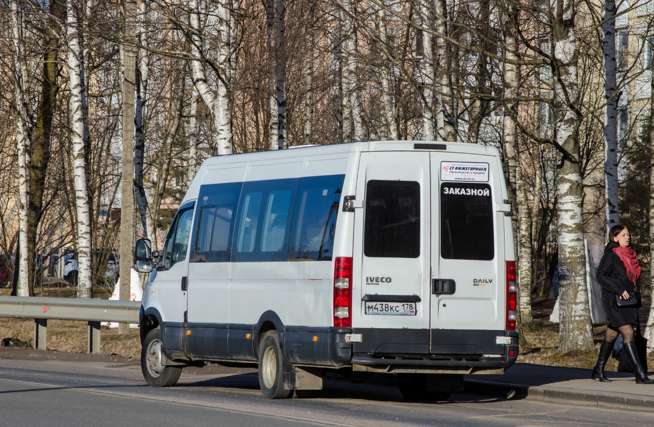 Санкт-Петербург, Нижегородец-2227UT (IVECO Daily) № М 438 КС 178