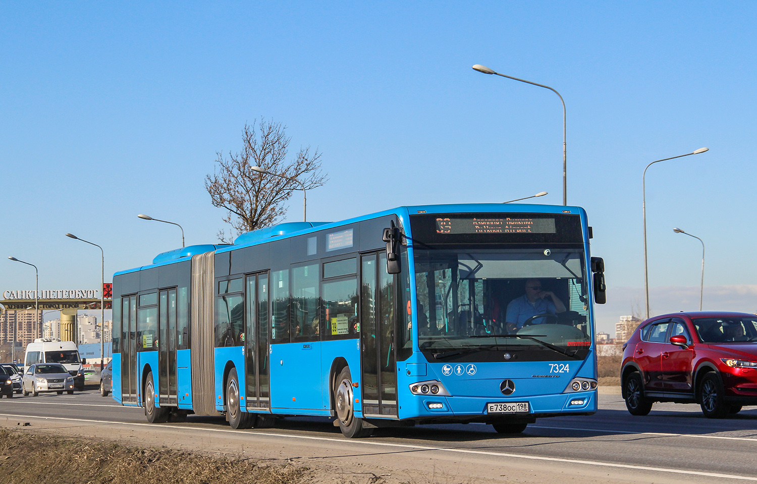 Санкт-Петербург, Mercedes-Benz Conecto II G (Russland) № 7324