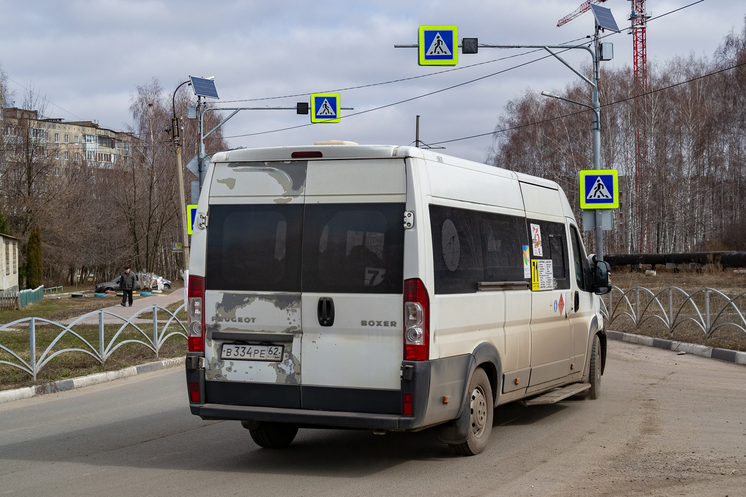 Рязанская область, Нижегородец-2227SK (Peugeot Boxer) № В 334 РЕ 62