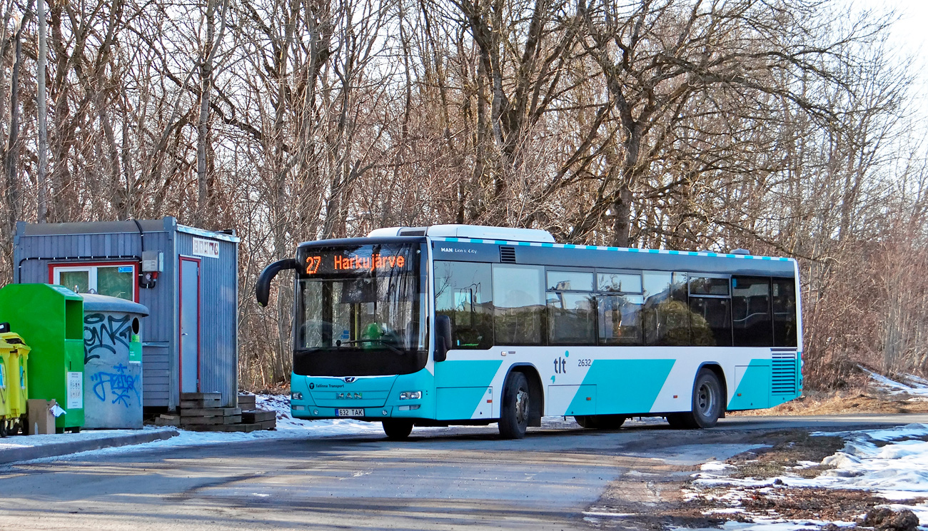 Эстония, MAN A78 Lion's City LE EL293 № 2632