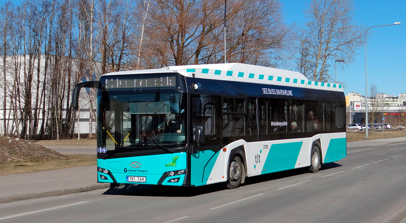 Эстония, Solaris Urbino IV 12 CNG № 3781