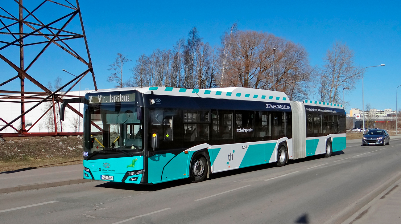 Эстония, Solaris Urbino IV 18 CNG № 1553