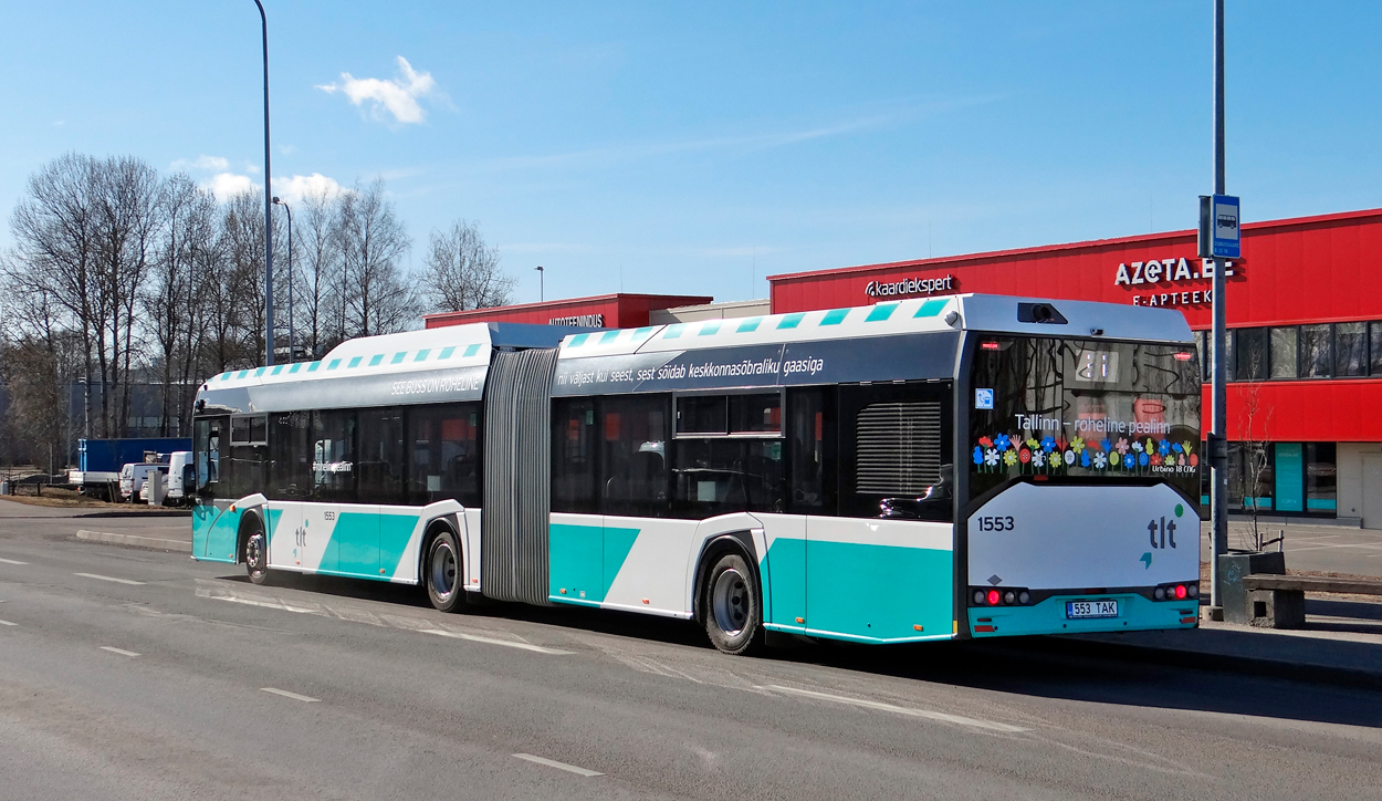 Эстония, Solaris Urbino IV 18 CNG № 1553