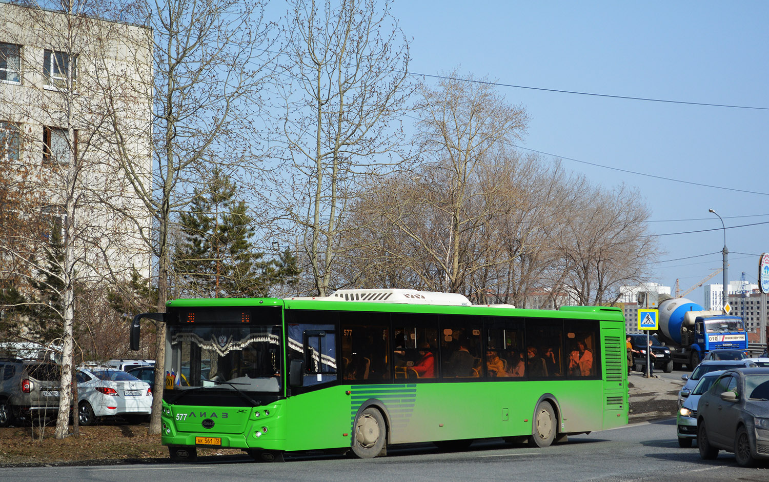 Тюменская область, ЛиАЗ-5292.65 № 577