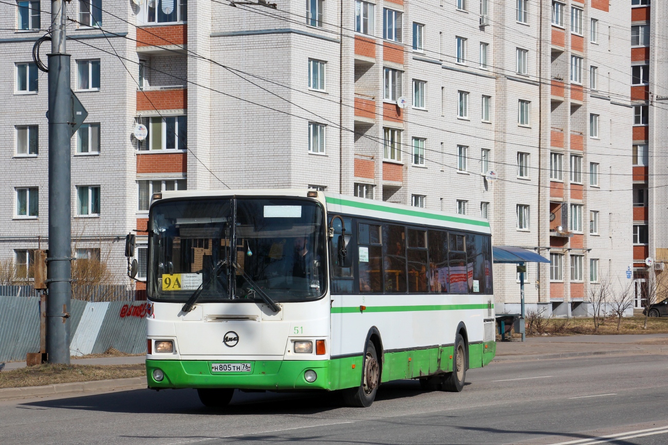 Новгородская область, ЛиАЗ-5256.53 № 51