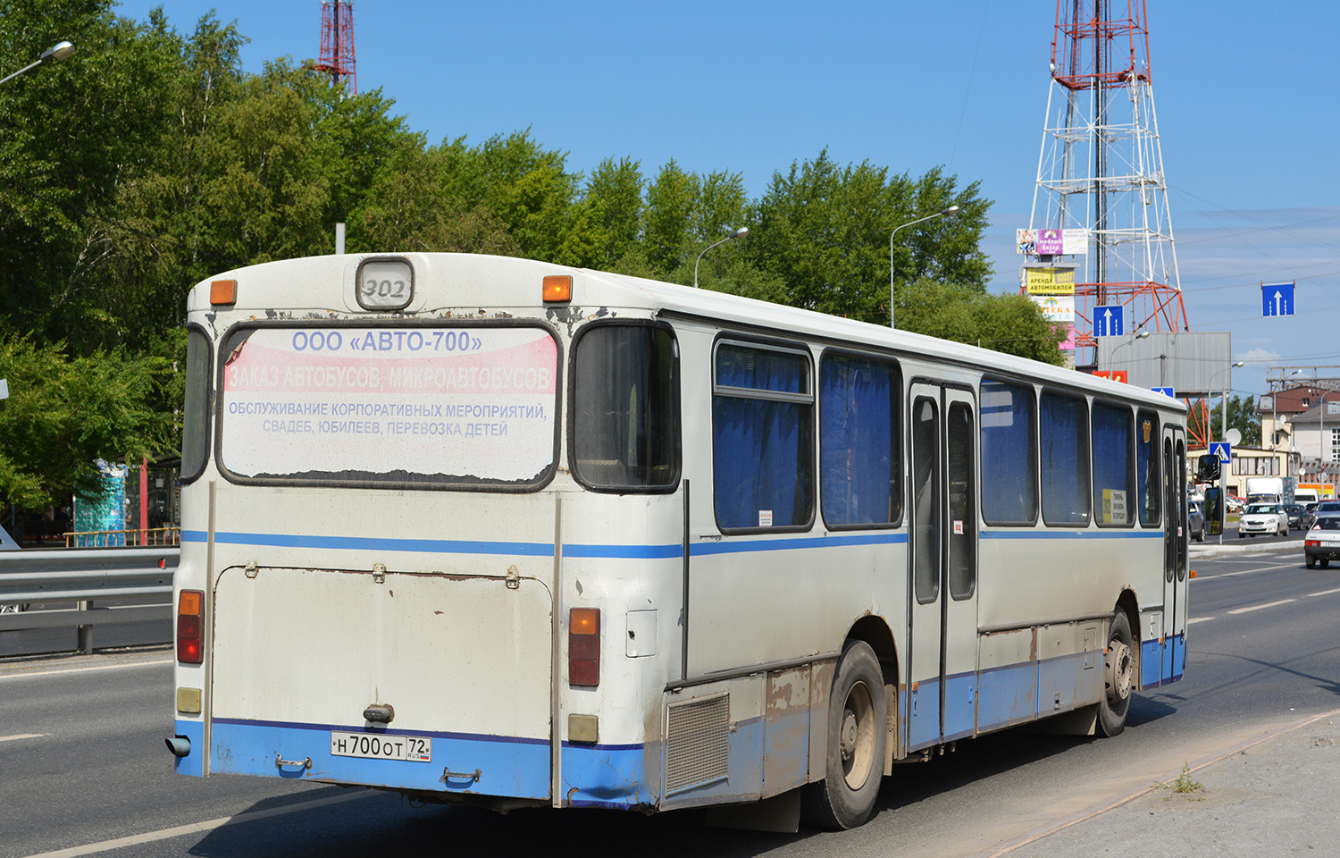 Тюменская область, Mercedes-Benz O307 № Н 700 ОТ 72