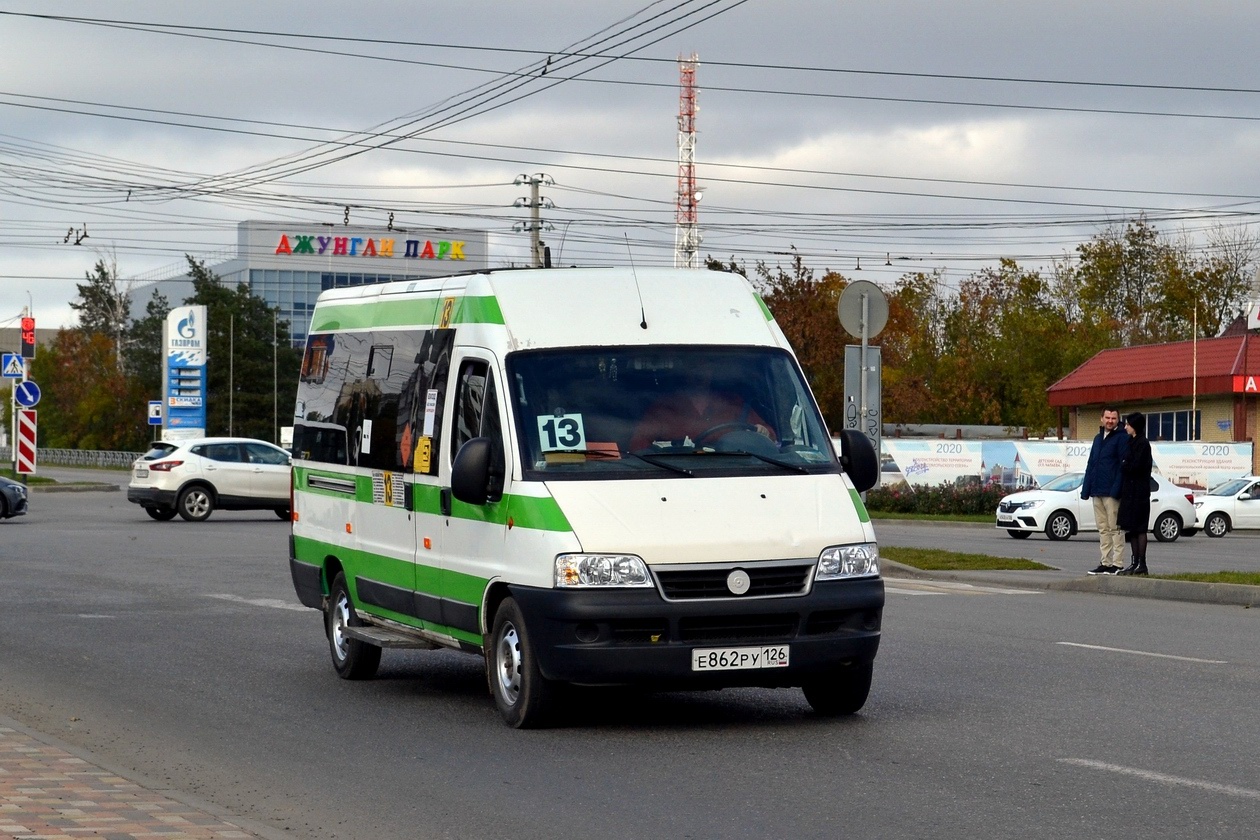 Ставропольский край, FIAT Ducato 244 CSMMC-RLL, -RTL № Е 862 РУ 126