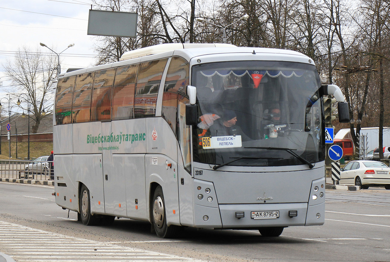 Vitebsk region, MAZ-251.062 № 023167