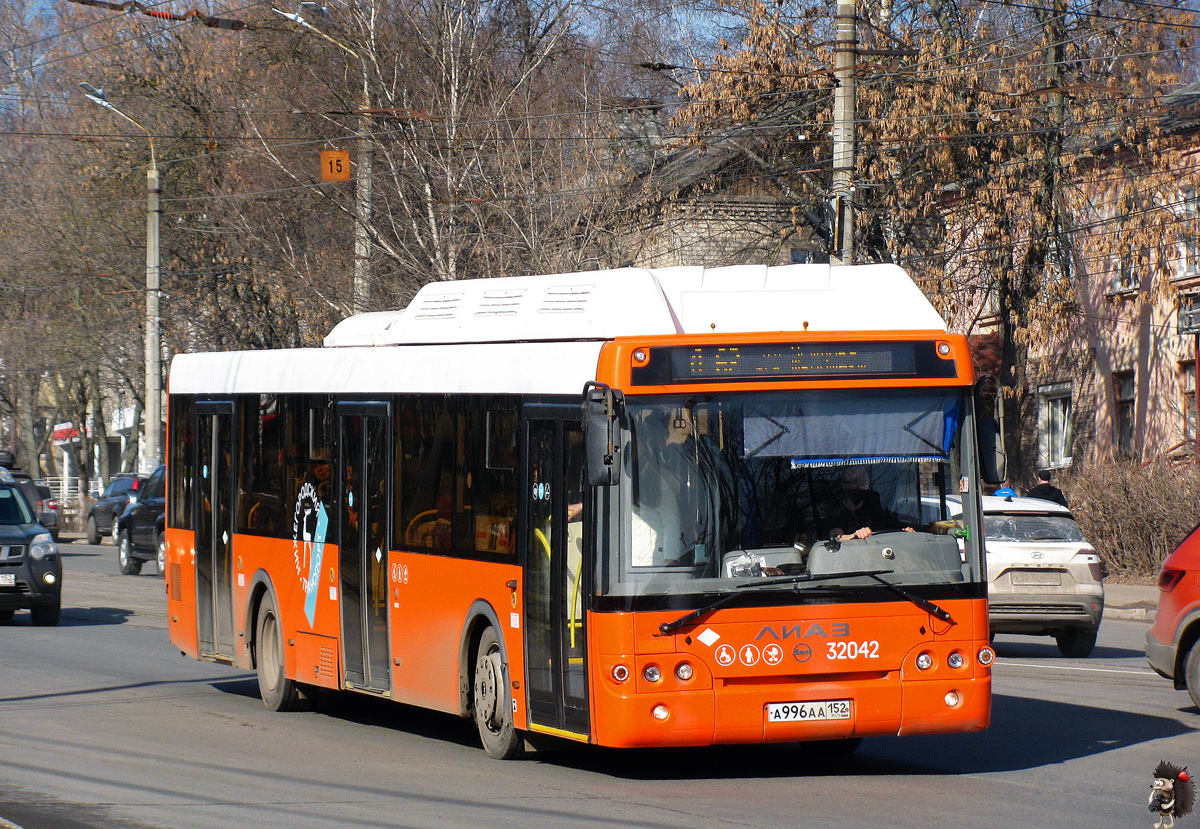 Нижегородская область, ЛиАЗ-5292.67 (CNG) № 32042