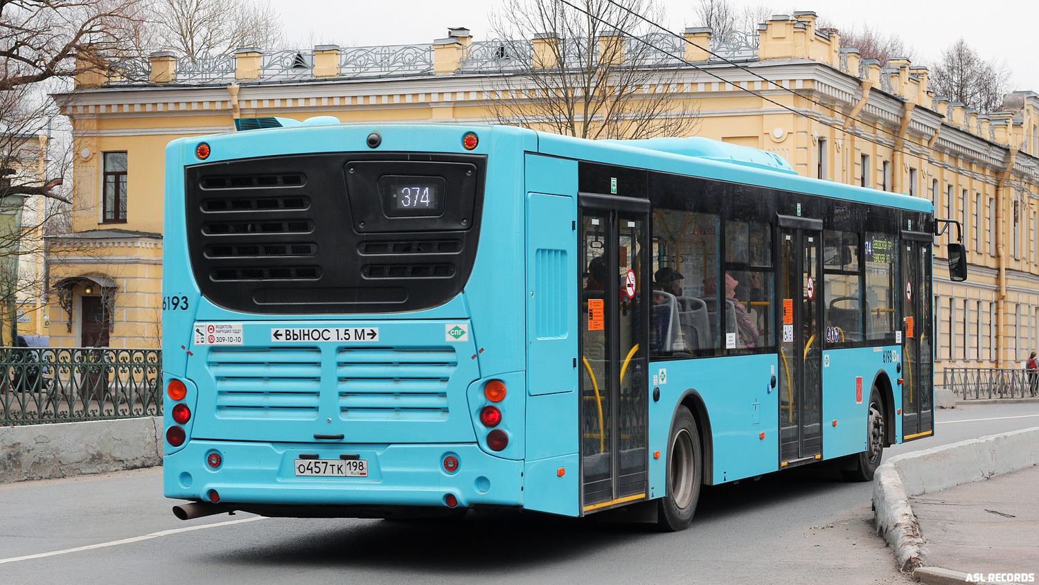 Санкт-Петербург, Volgabus-5270.G2 (LNG) № 6193