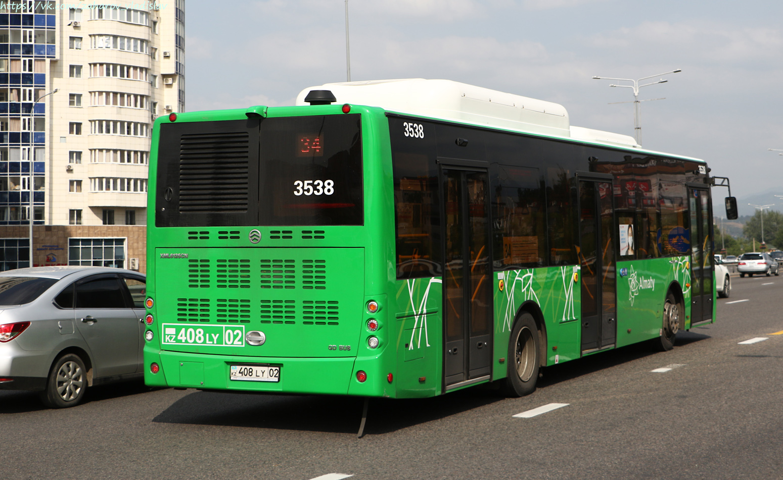 Алматы, Golden Dragon XML6125CN (Hyundai Trans Auto) № 3538