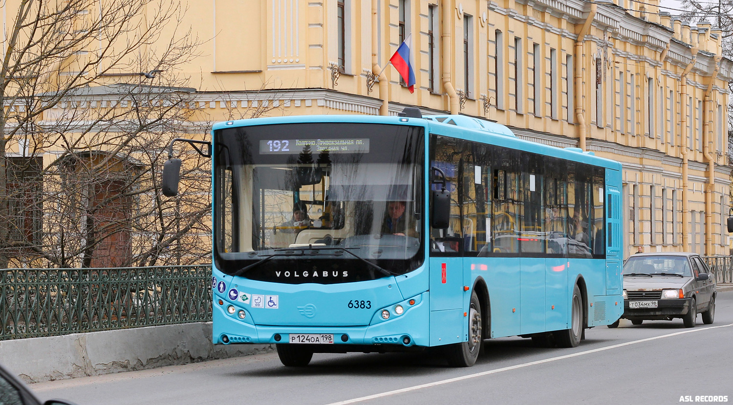 Санкт-Петербург, Volgabus-5270.G2 (LNG) № 6383