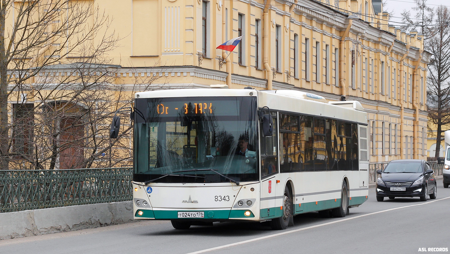 Санкт-Петербург, МАЗ-203.085 № 8343