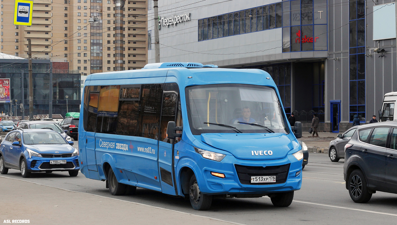 Санкт-Петербург, Нижегородец-VSN800 (IVECO) № Т 513 ХР 178