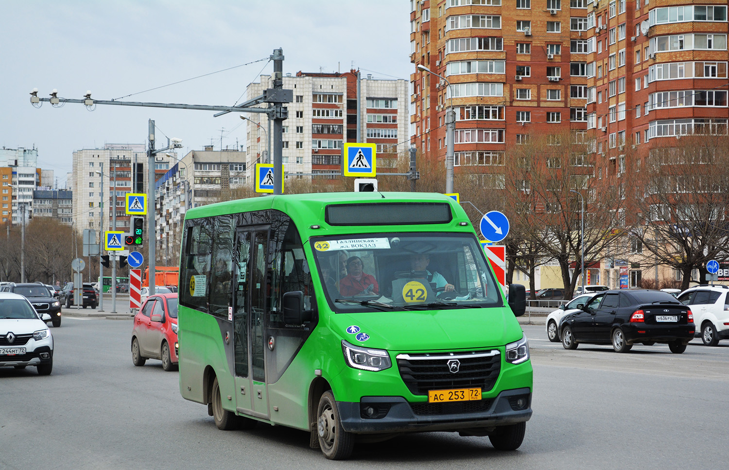 Tumen region, GAZ-A68R52 City č. АС 253 72