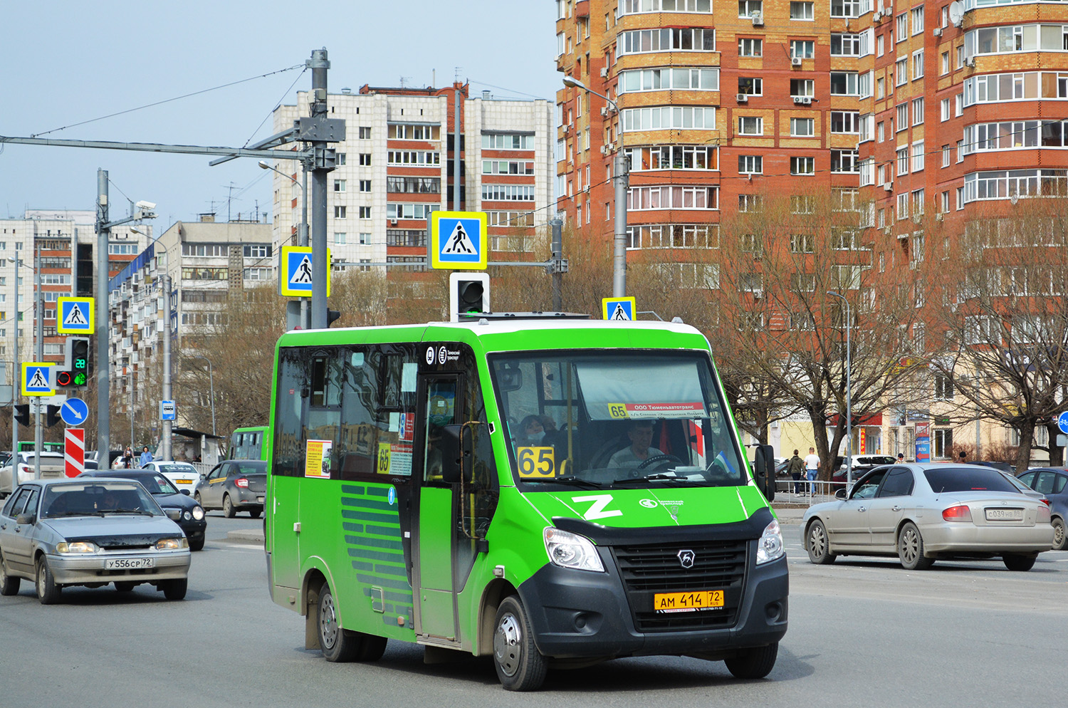 Тюменская область, ГАЗ-A64R45 Next № АМ 414 72