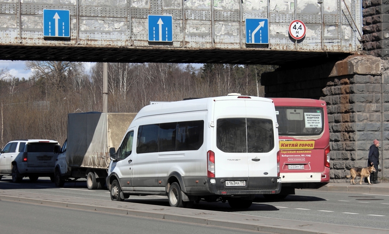 Санкт-Петербург, Ford Transit FBD [RUS] (X2F.ESG.) № Е 163 МА 198