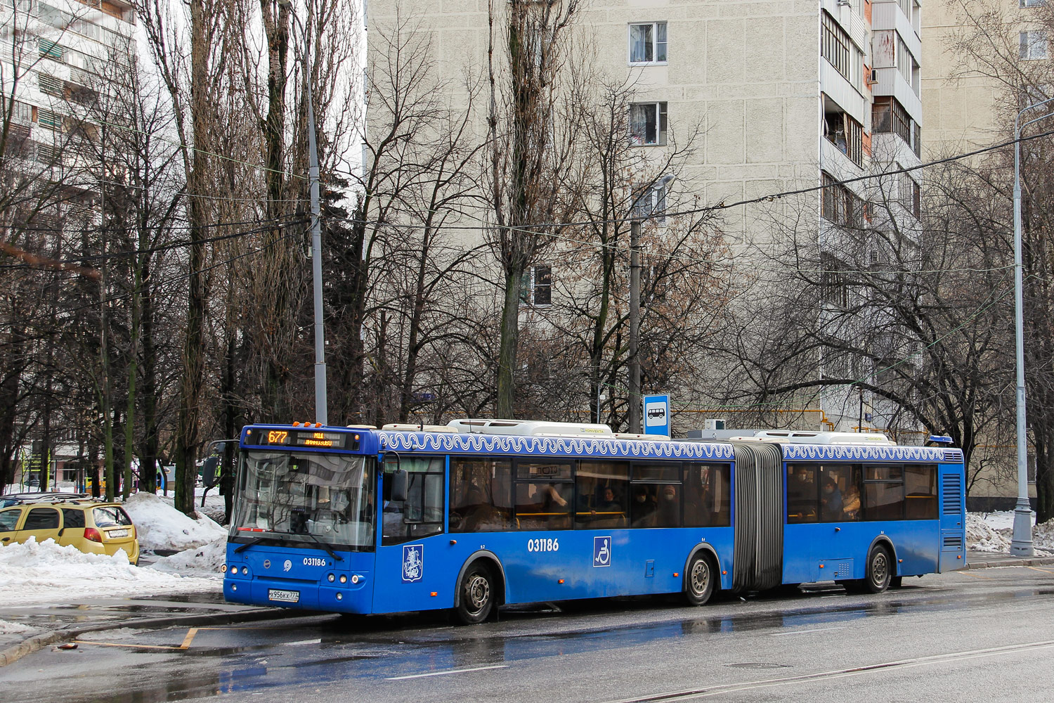 Москва, ЛиАЗ-6213.22 № 031186