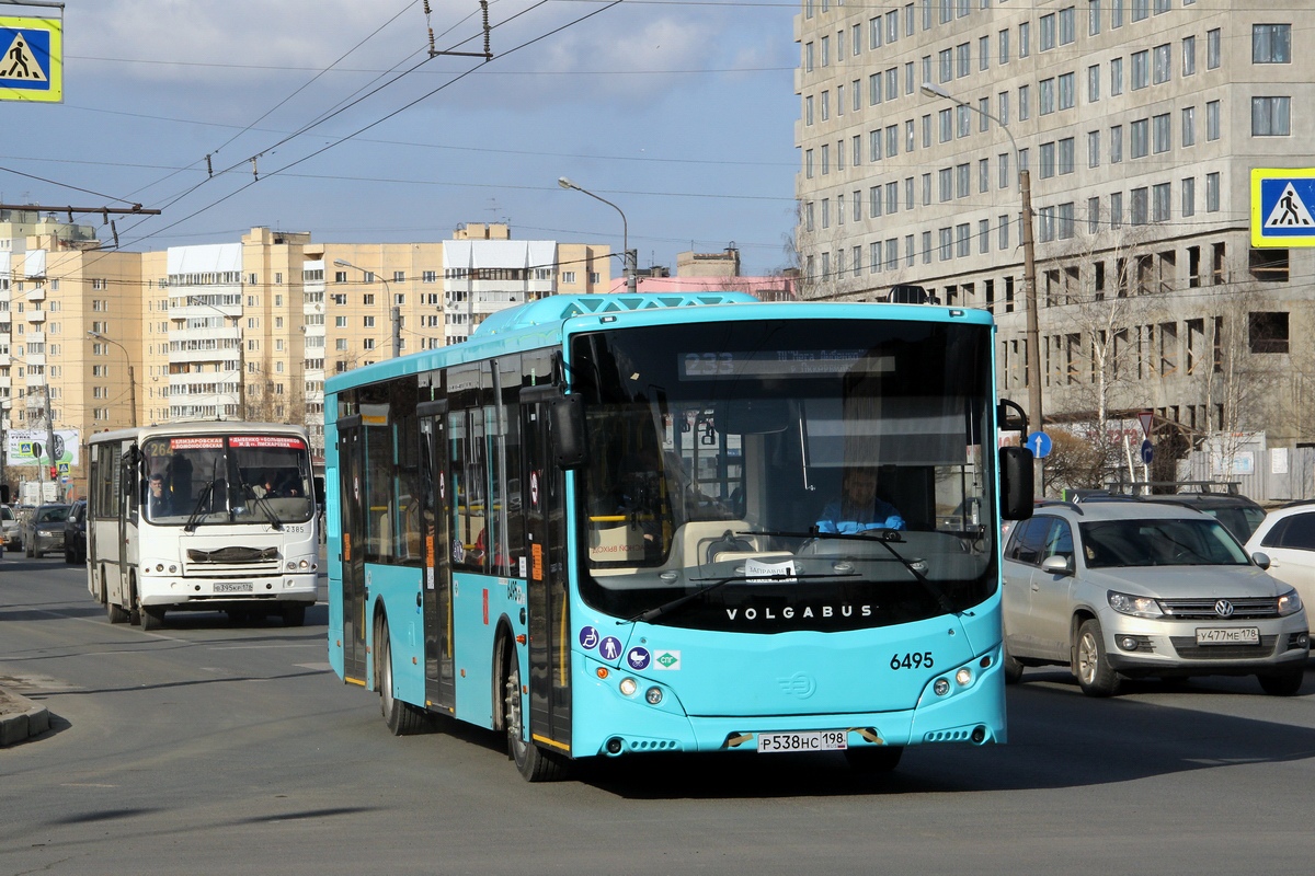 Санкт-Петербург, Volgabus-5270.G4 (LNG) № 6495