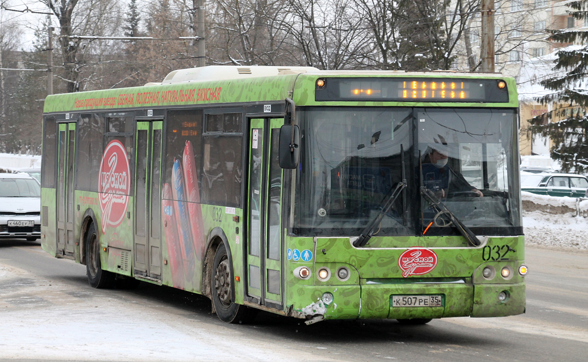 Вологодская область, ЛиАЗ-5292.21 № 032