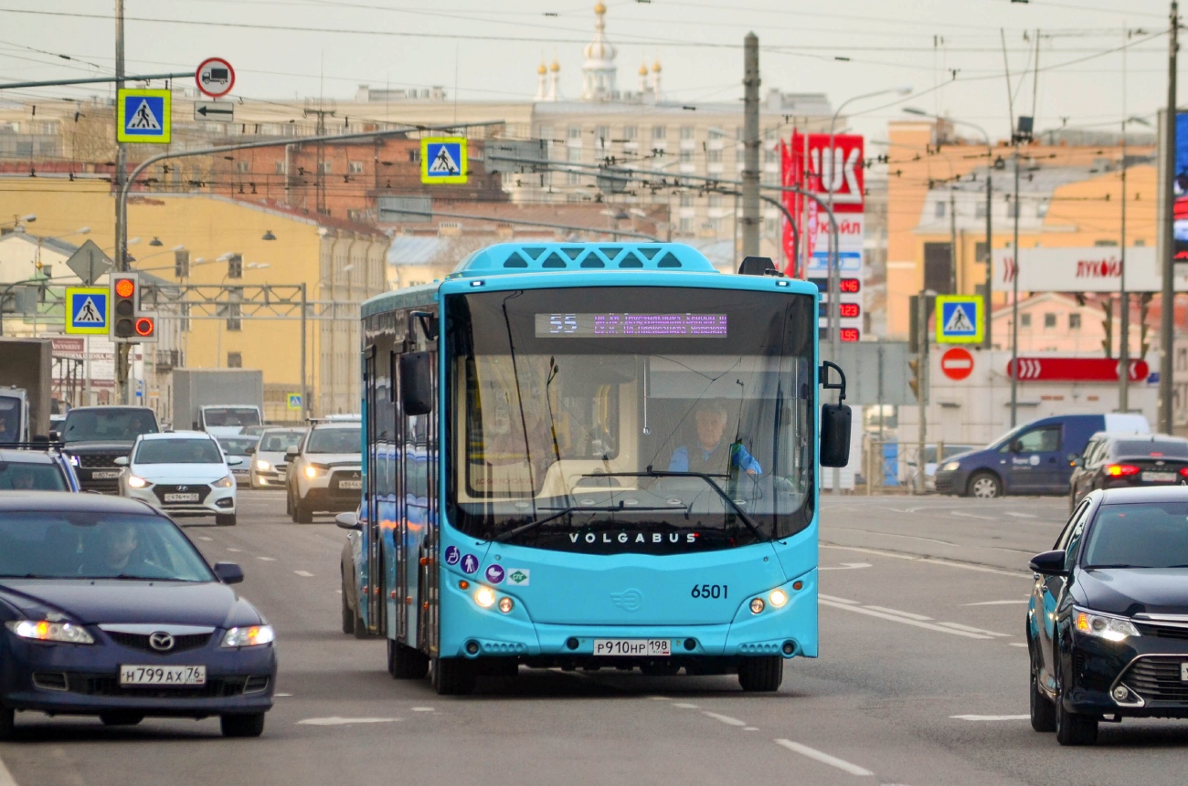 Sankt Petersburg, Volgabus-5270.G2 (LNG) Nr. 6501