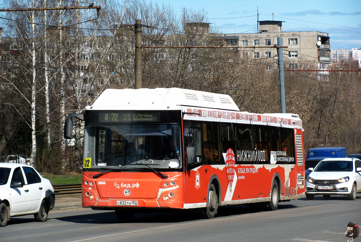 Нижегородская область, ЛиАЗ-5292.67 (CNG) № 31806