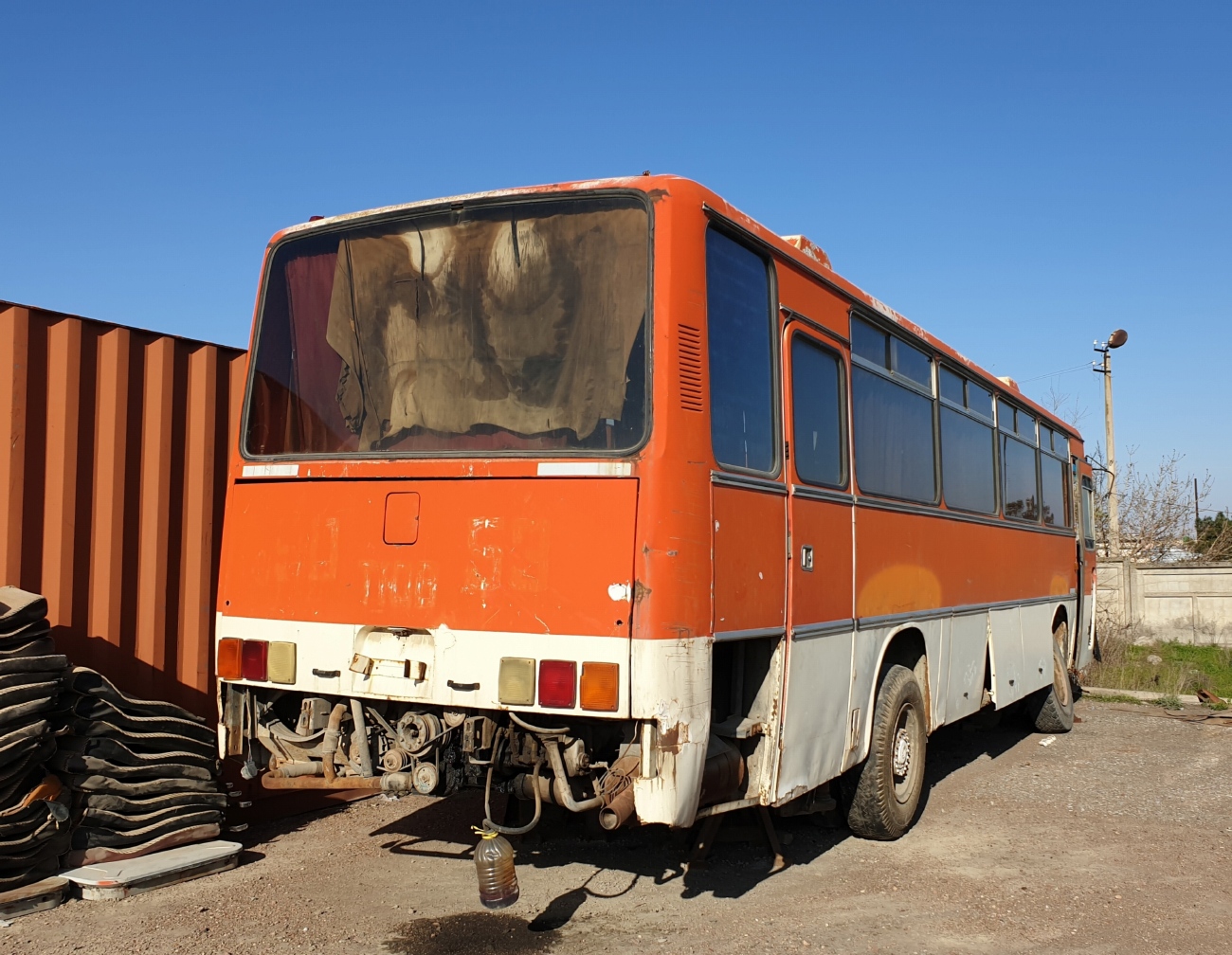 Tajikistan, Ikarus 256.75 Nr. Р 9863 02