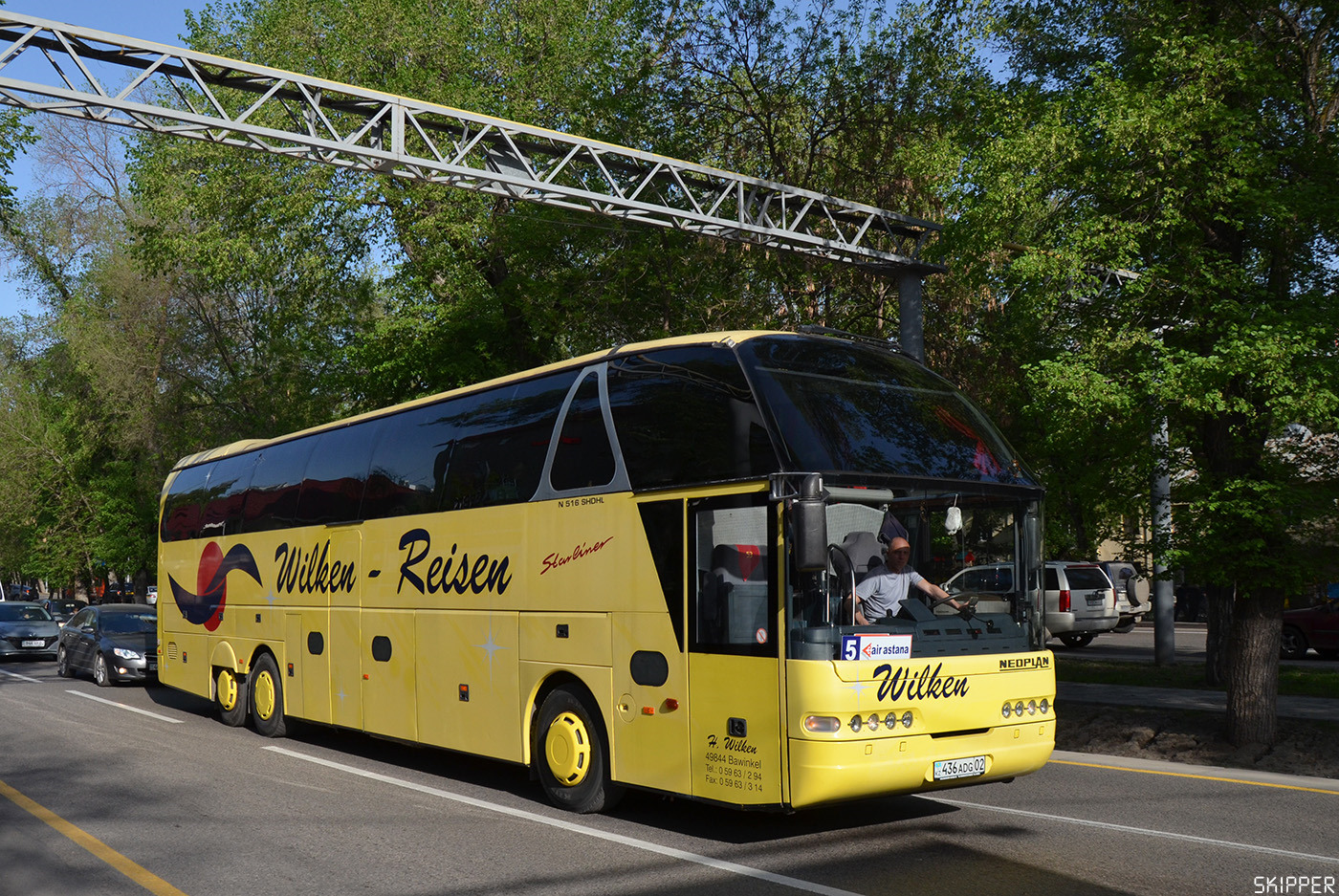 Алматы, Neoplan N516/3SHDHL Starliner № 436 ADG 02