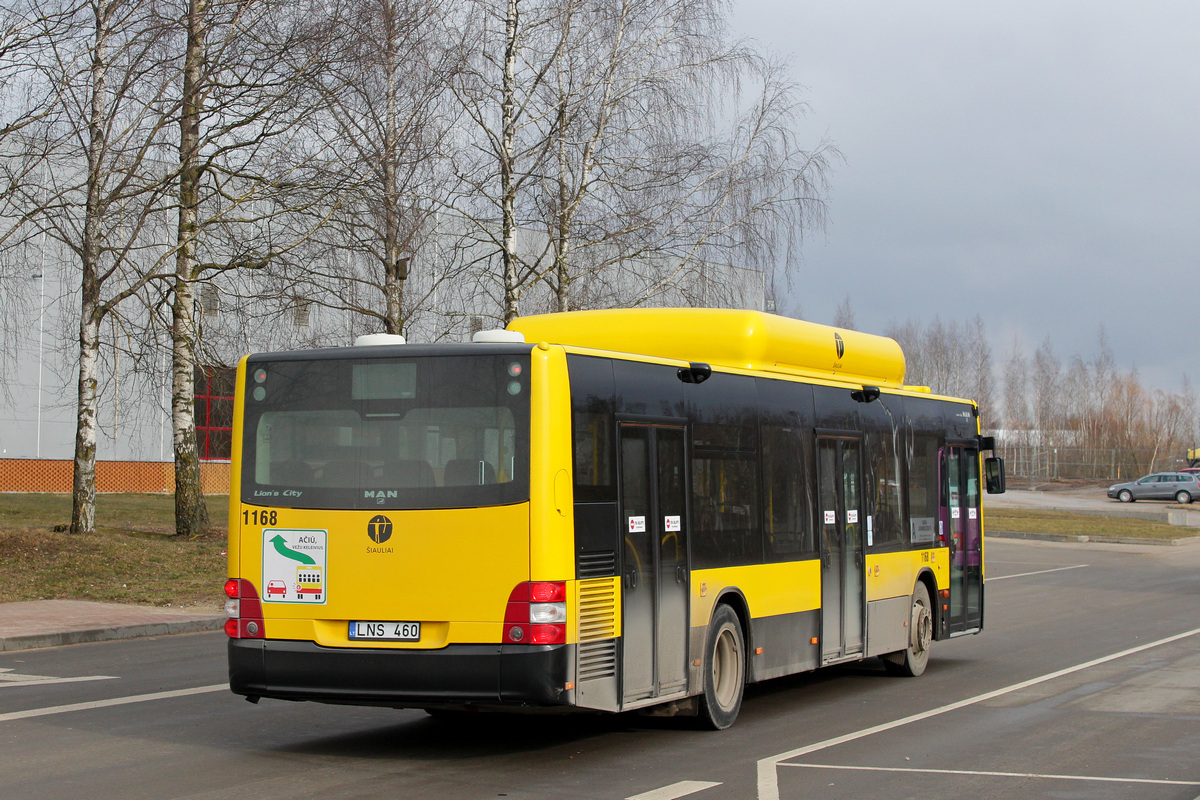 Литва, MAN A21 Lion's City NL243 CNG № 1168