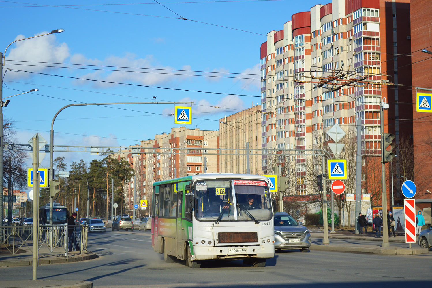 Санкт-Петербург, ПАЗ-320402-05 № n449