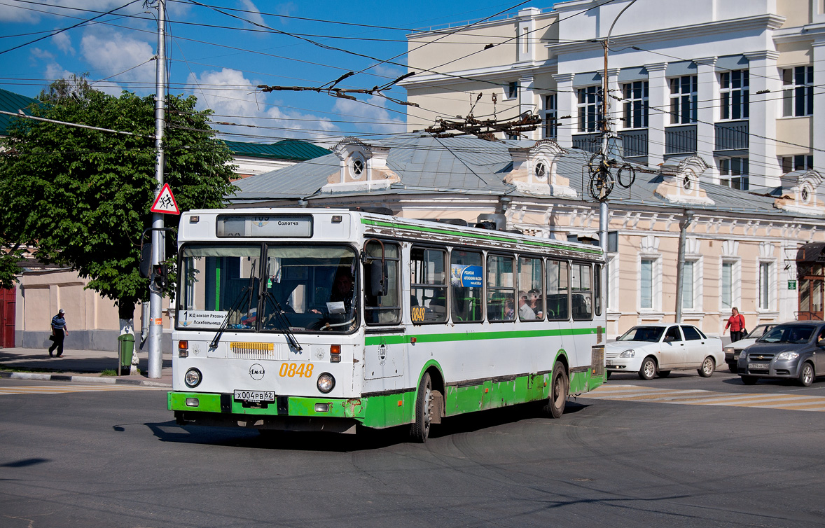 Рязанская область, ЛиАЗ-5256.35 № 0848