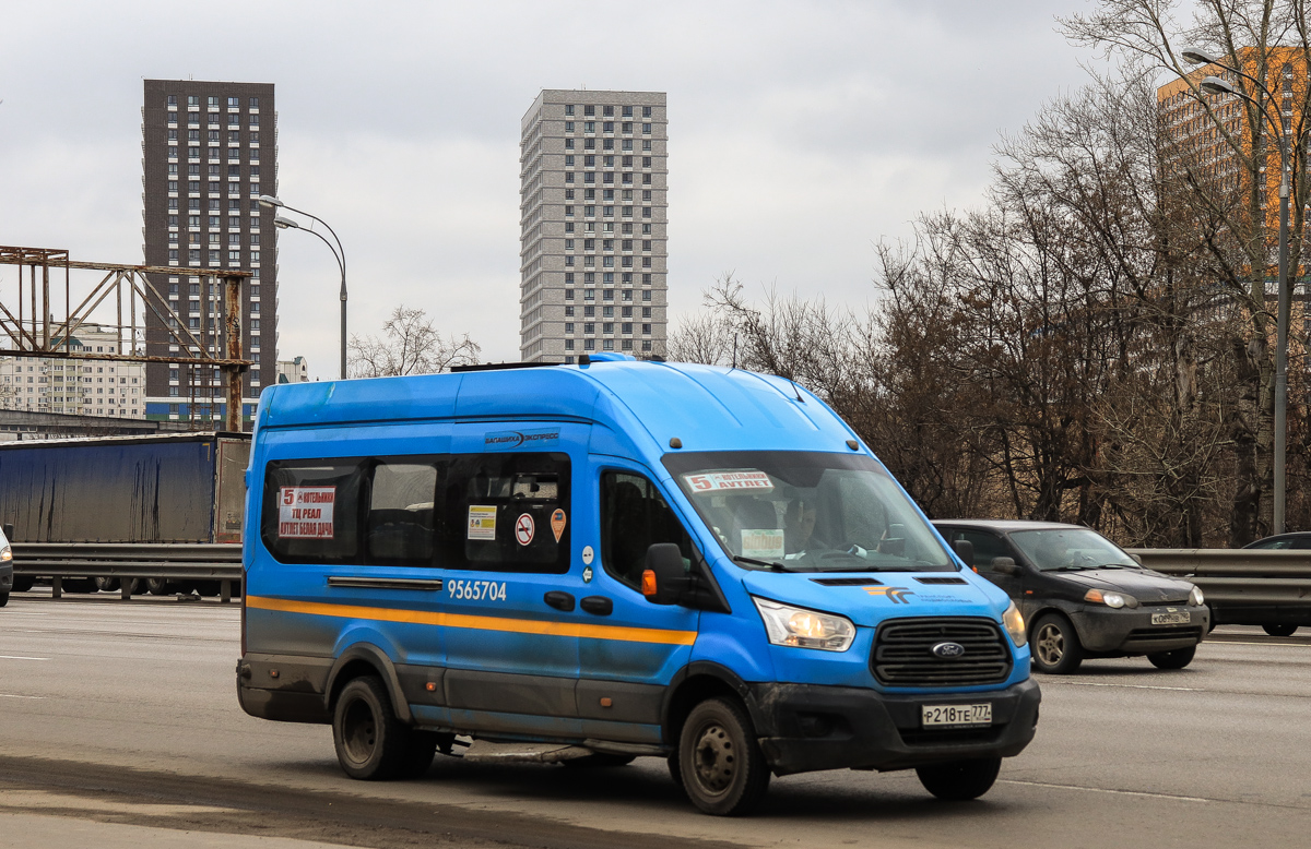 Московская область, Ford Transit FBD [RUS] (Z6F.ESG.) № Р 218 ТЕ 777