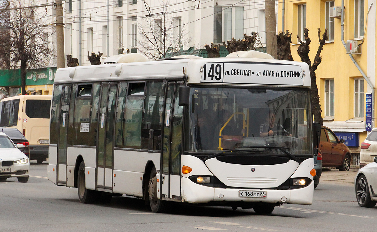 Пензенская область, Scania OmniLink I (Скания-Питер) № С 168 МТ 58