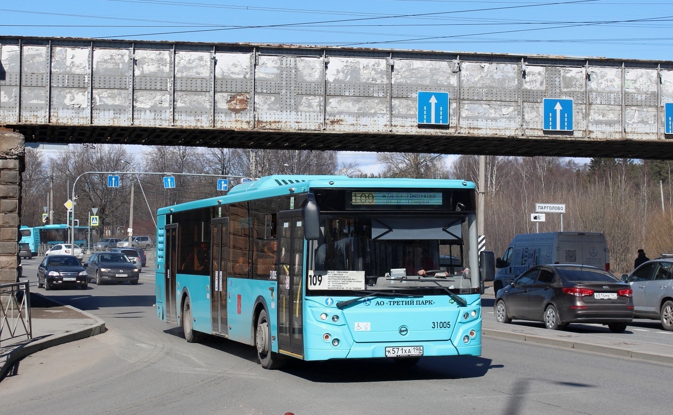 Санкт-Петербург, ЛиАЗ-5292.67 (LNG) № 31005
