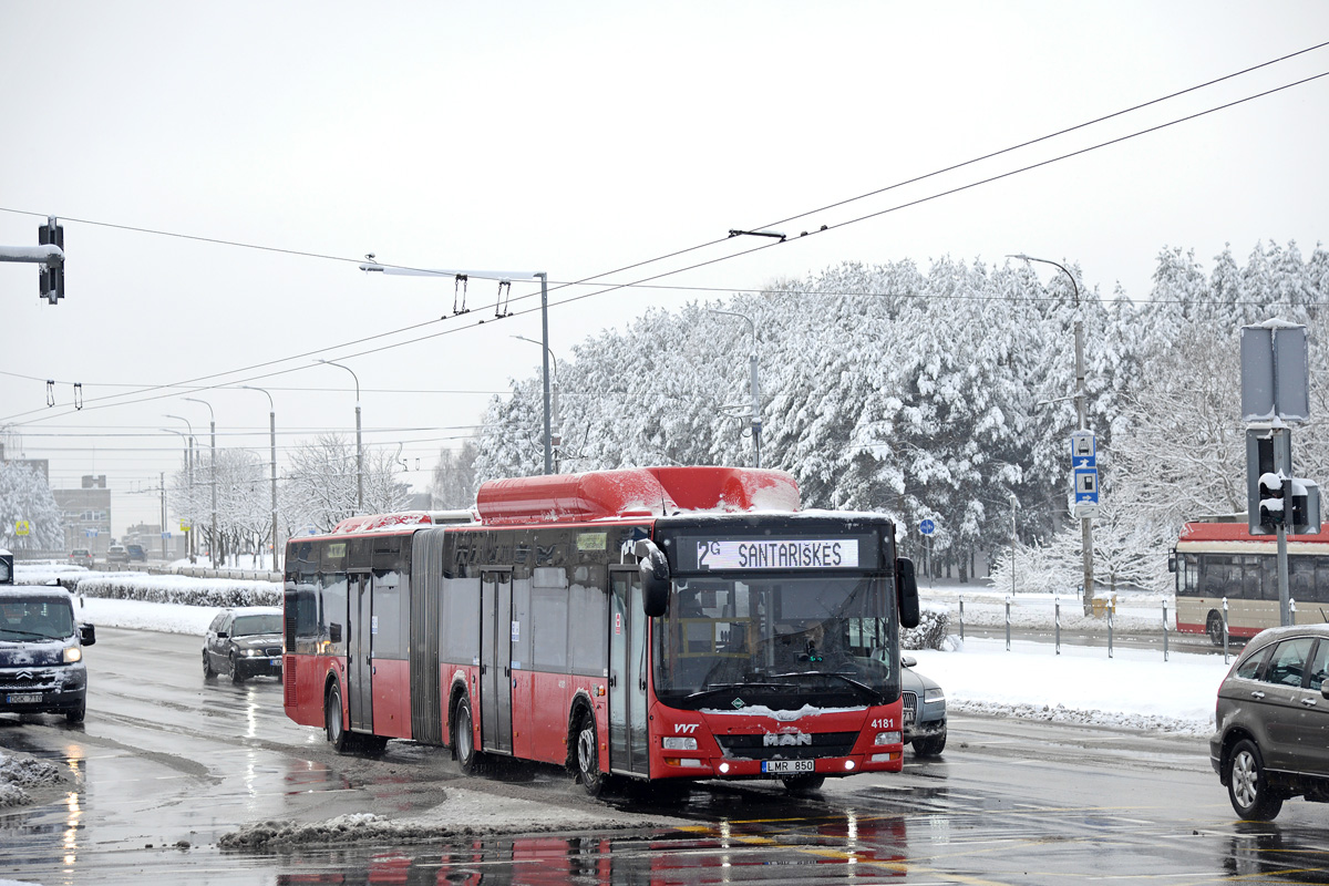 Литва, MAN A23 Lion's City G NG313 CNG № 4181