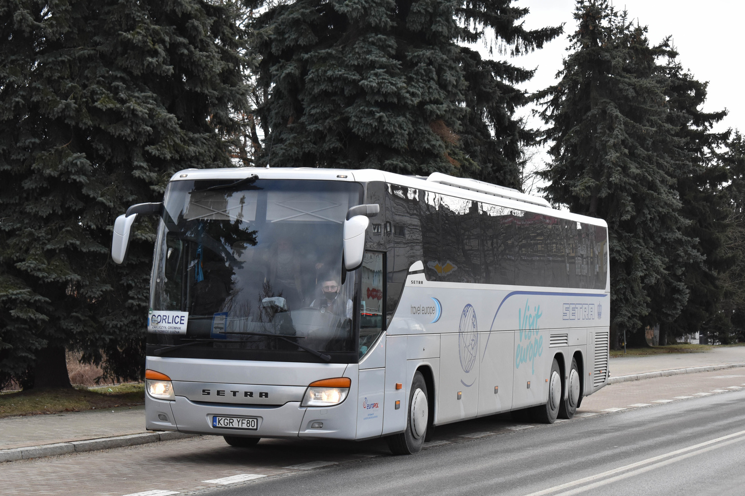 Польша, Setra S417GT-HD № KGR YF80 Польша, Setra S417GT-HD № KGR YF80