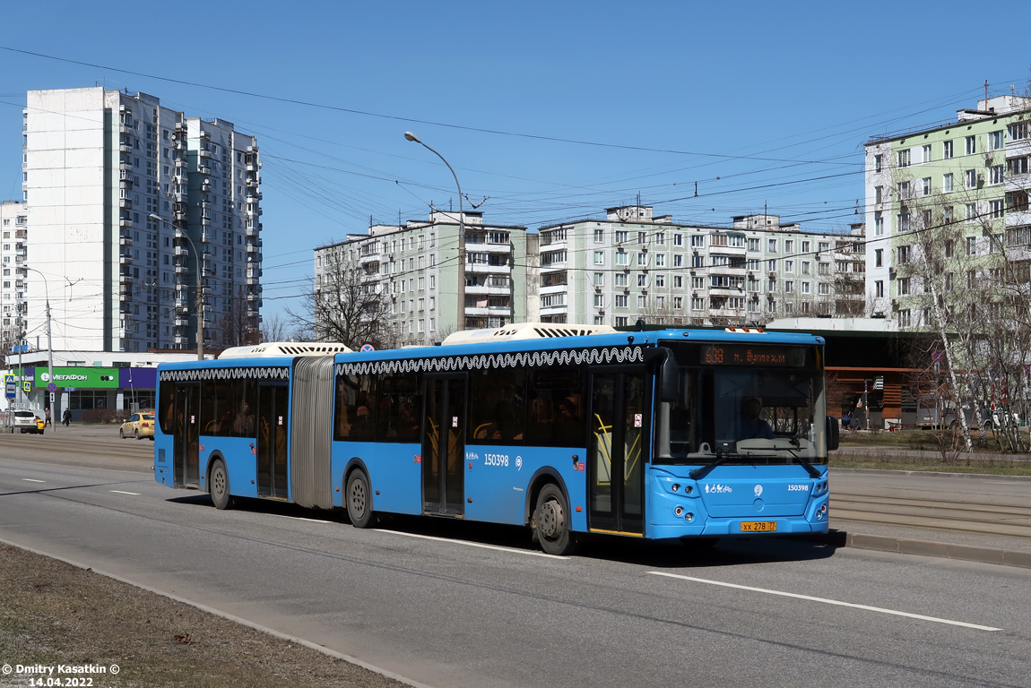 Moskva, LiAZ-6213.65 č. 150398