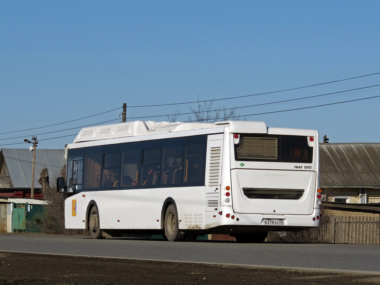 Кировская область, ЛиАЗ-5292.67 (CNG) № х692